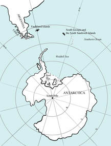 map of antarctica 